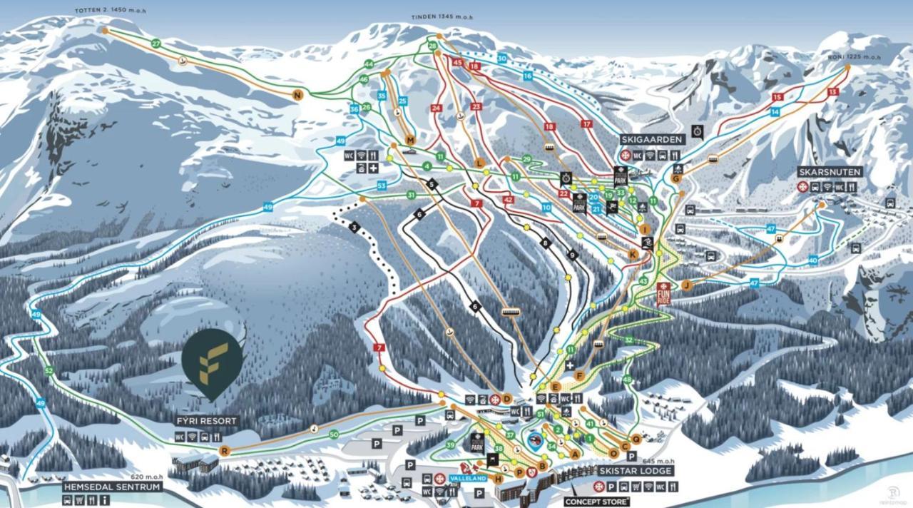 Fantastic Apartment In Hemsedal, Ski In Ski Out, Fyri Tunet Экстерьер фото
